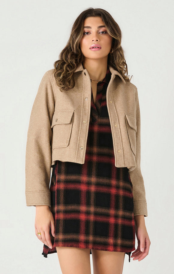 Crop Utility Jacket