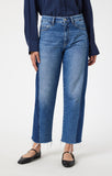 Mixed Blue Savannah Straight Leg Denim