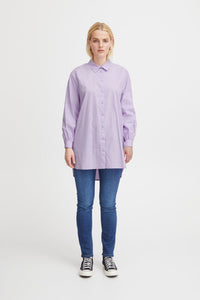 Lavender Poplin Shirt