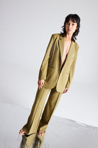 Green Kate Wide Leg Pant