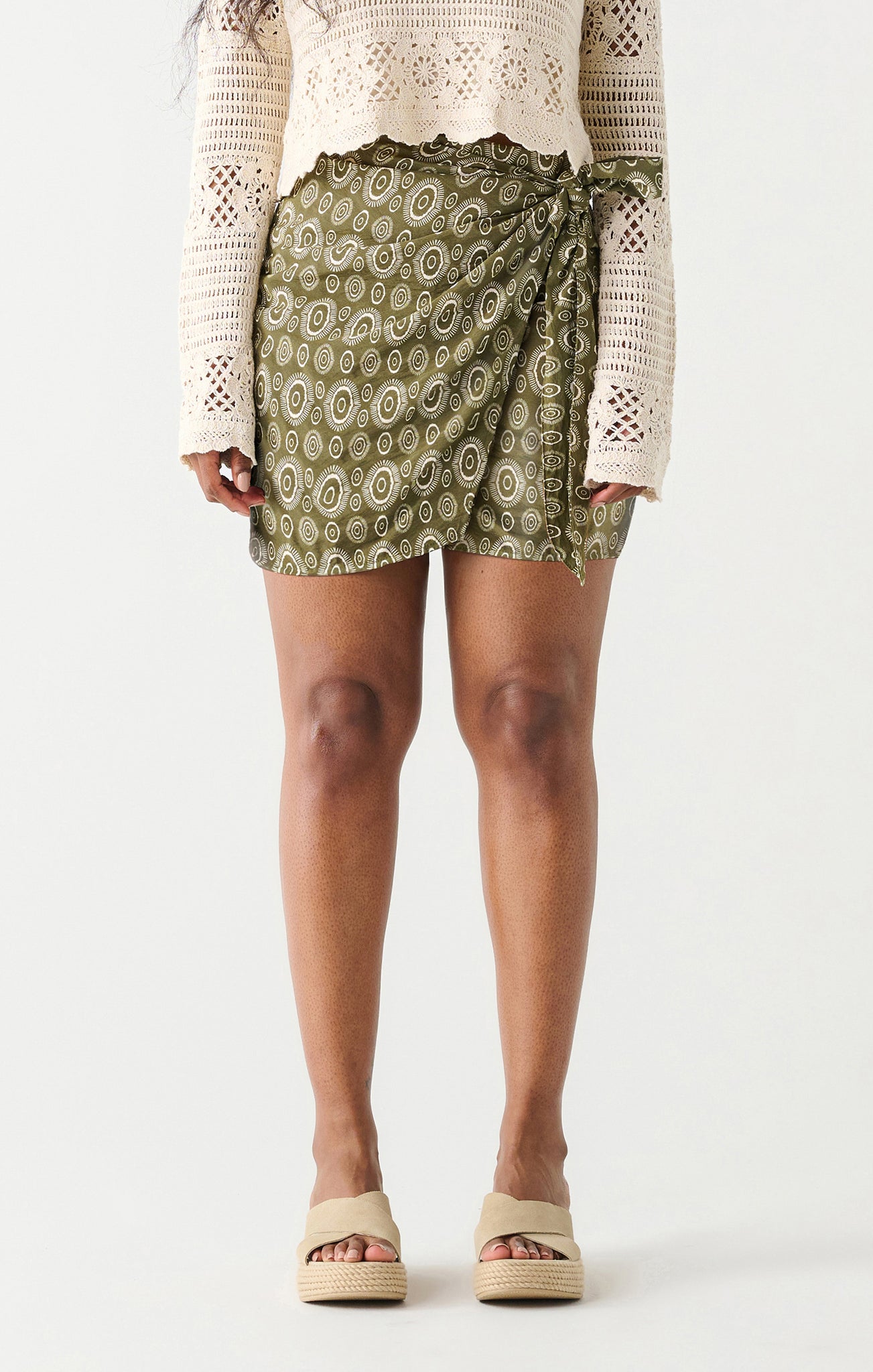 Olive Printed Skort – 11 Street Boutique