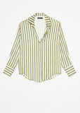 Satin Stripe Shirt