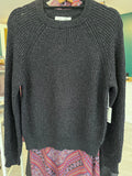 Black Shimmer Sweater