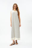 Stripe Knit Maxi