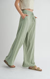 Sage Linen Pant