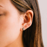 Pink Opal Anise Studs