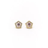 Pink Opal Anise Studs