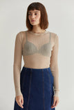 Sheer Knit Top