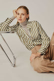 Satin Stripe Shirt