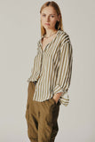 Satin Stripe Shirt