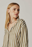 Satin Stripe Shirt