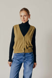 Khaki Knit Vest