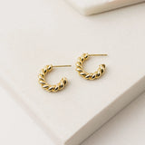 Gold Dawson Hoops