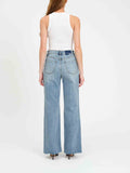 Far Out High Rise Wide Leg Denim