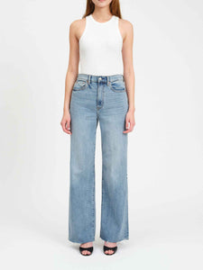 Far Out High Rise Wide Leg Denim