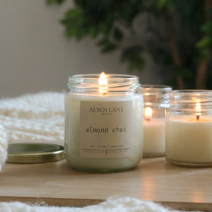 Alben Lane Almond Chai Candle