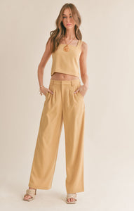 Marigold Pleated Trouser