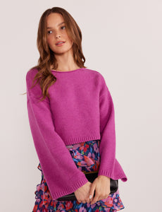 Magenta Knit