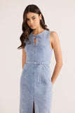 Oliver Denim Midi Dress