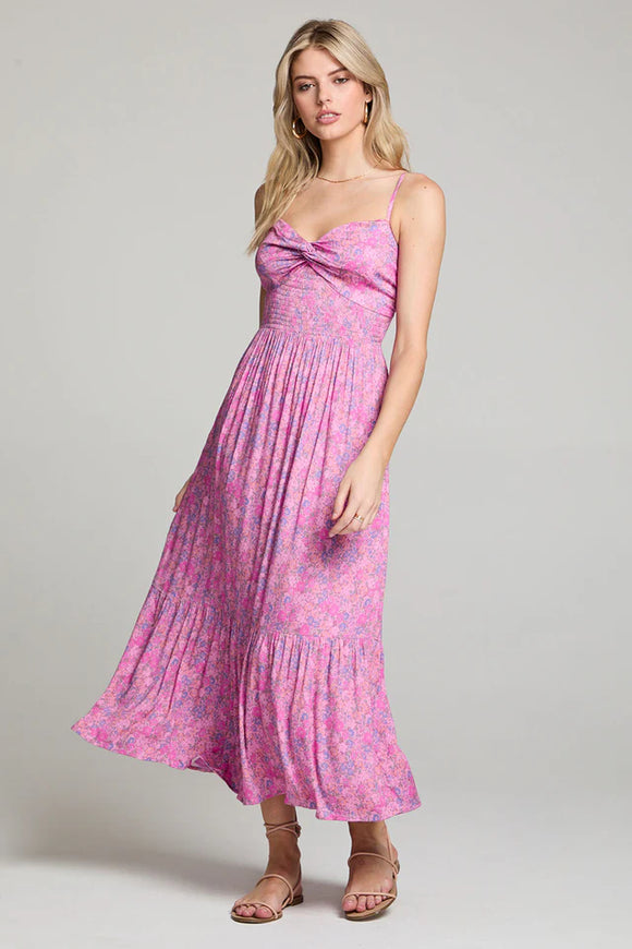Pink Botanical Dress