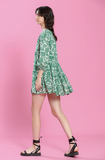 Greenery Babydoll Dress