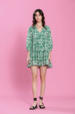 Greenery Babydoll Dress