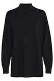 Black Mockneck Knit