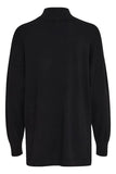 Black Mockneck Knit