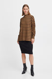 Olive Stripe Knit