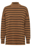 Olive Stripe Knit