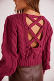 Berry Bobble Sweater