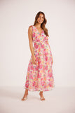 Fey Tiered Midi Dress