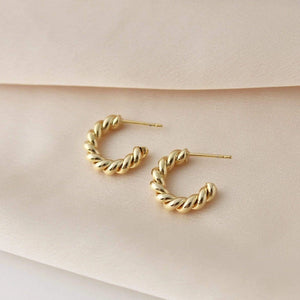 Gold Dawson Hoops