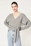 Cable Wrap Sweater